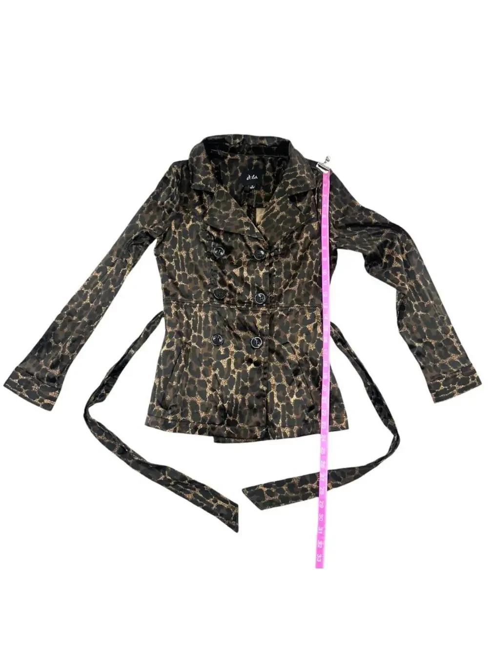 Dots Leopard Print Jacket - Picture 8 of 8